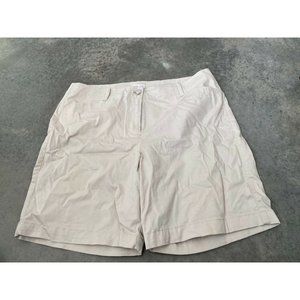 J. Jill Shorts Khaki Live-In Chino Chinos Beige Tan J.Jill Size 12